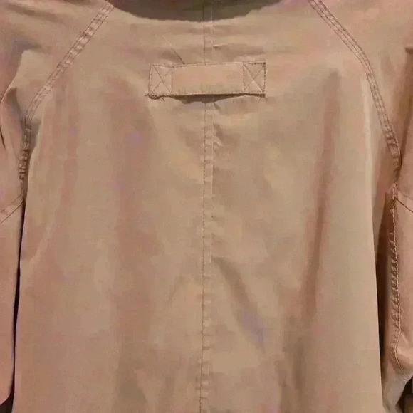 Vtg Aberdeen Collection Mens Sz M Long Sleeve Orange Windbreaker Y2K Normcore - Picture 10 of 14